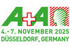Logo der A+A 2025 in Düsseldorf